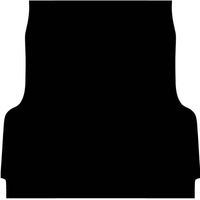 Rubber Ute Tub Mat to fit Holden Colorado RC Dual Cab 2003 to June 2012 - Suits Spray On Liner Or No Liner