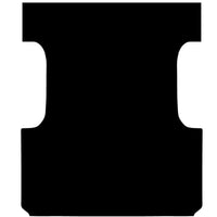 Rubber Ute Mat to suit Toyota Hilux Extra Cab April 2005 to September 2015 - Suits Spray On Liner Or No Liner