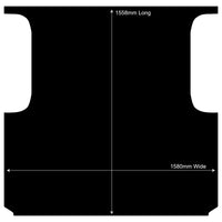 Rubber Ute Mat to fit JAC T9 Dual Cab 2024 to Current - Suits Spray On Liner Or No Liner