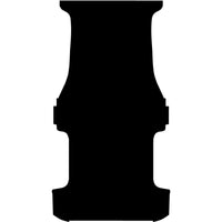 Rubber Van Cargo Area Mat to fit Toyota HiAce SLWB June 2019 to Current