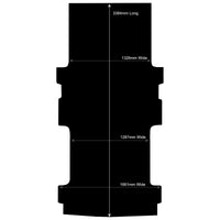 Rubber Van Mat to fit Ford Transit 350L LWB With Passenger Door Steps 2014 to Current