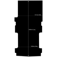 Rubber Van Mat to fit Ford Transit 350L LWB With Passenger Door Step 2014 to Current