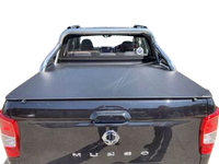 Clip On Ute Tonneau Cover to fit Ssangyong Musso SWB Dual Cab - Suits Factory Sports Bar
