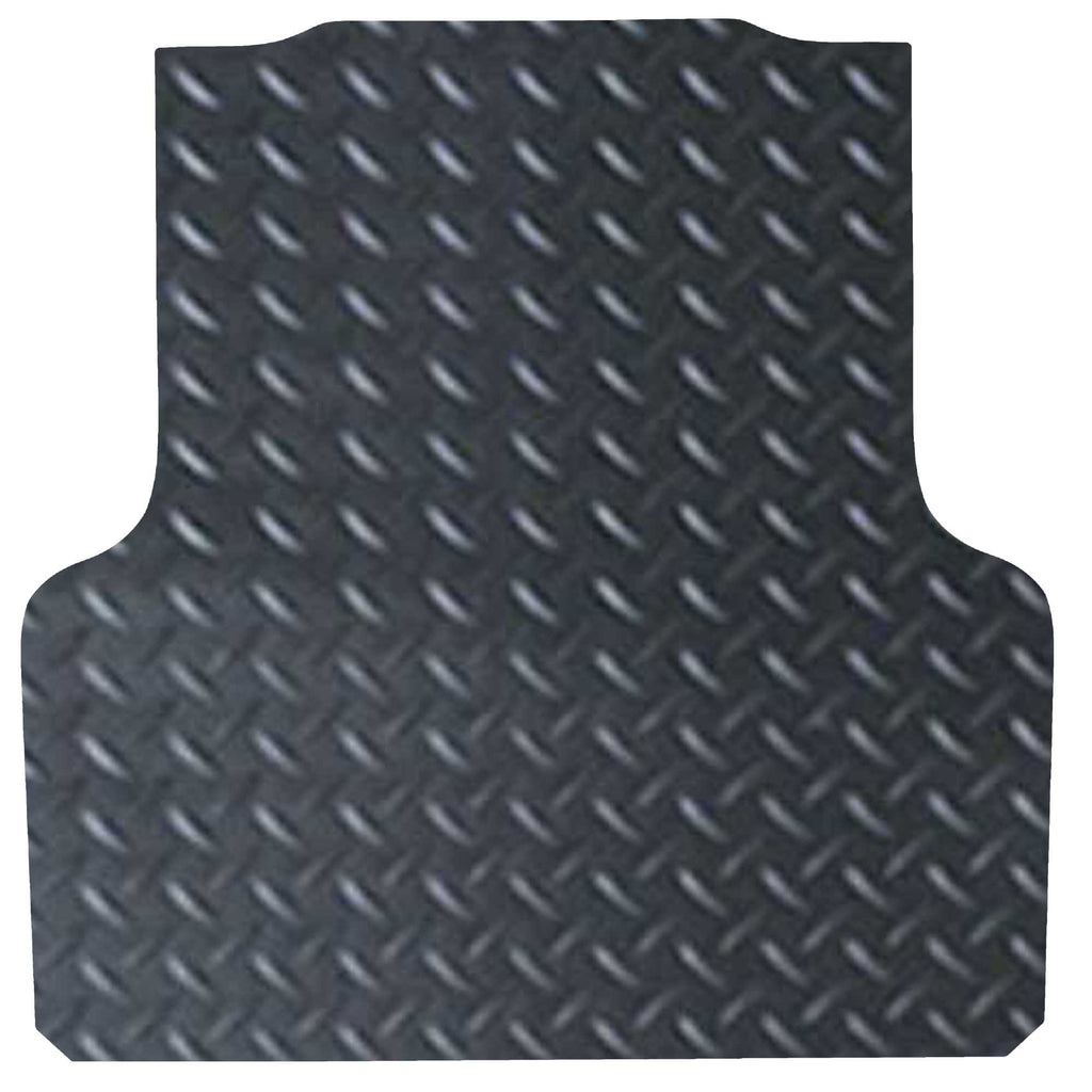 Checker Plate Rubber Ute Mat To Fit Holden Colorado Dual Cab (July 2012 to Current) - Suits Spray On Liner Or No Liner