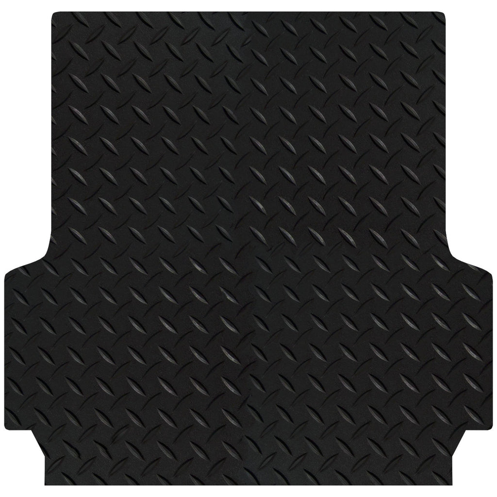 Checker Plate Rubber Ute Mat To Fit Ford Next Gen Ranger WildTrak Dual Cab Fitted with Factory WildTrak Plastic Tub Liner (July 2022 to Current)