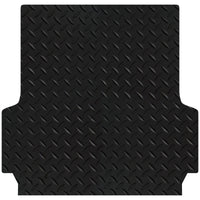Checker Plate Rubber Ute Mat To Fit Ford Next Gen Ranger WildTrak Dual Cab Fitted with Factory WildTrak Plastic Tub Liner (July 2022 to Current)