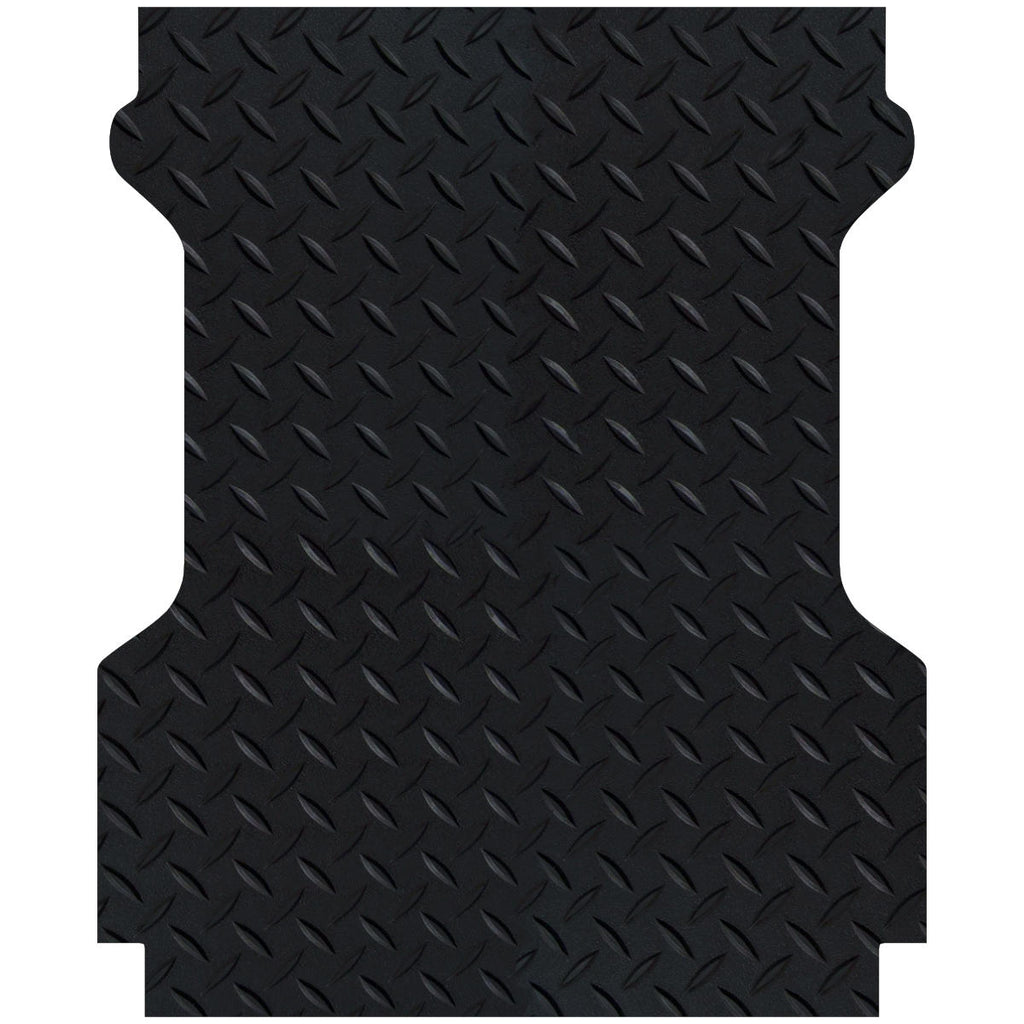 Checker Plate Rubber Ute Mat To Fit Ford Next Gen Ranger Super Cab (July 2022 to Current) - Suits Spray On Liner Or No Liner