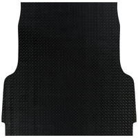 Checker Plate Rubber Ute Mat To Fit GWM V200-V240 Dual Cab (2009 to 2015) - Suits Spray On Liner Or No Liner