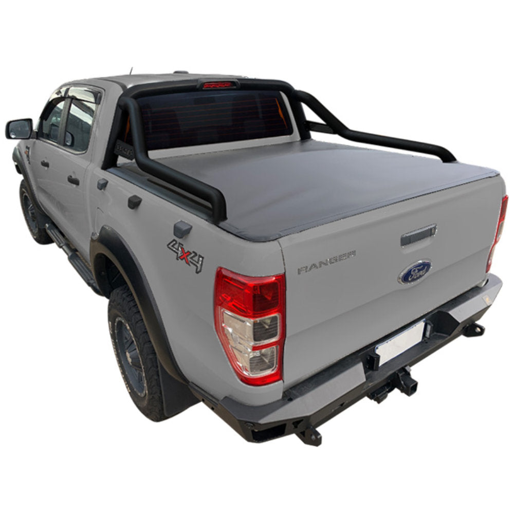 Roll Up Cover to fit Ford PX Ranger Dual Cab with Extended Sports Bars - November 2011 to June 2022 Ute Tonneau