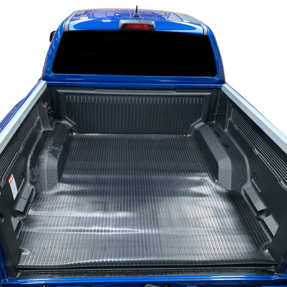 Tough Rubber Ute Mat to Suit: Ford PX Ranger/Raptor Dual Cab with Factory Tub Liner - 2012-June 2022
