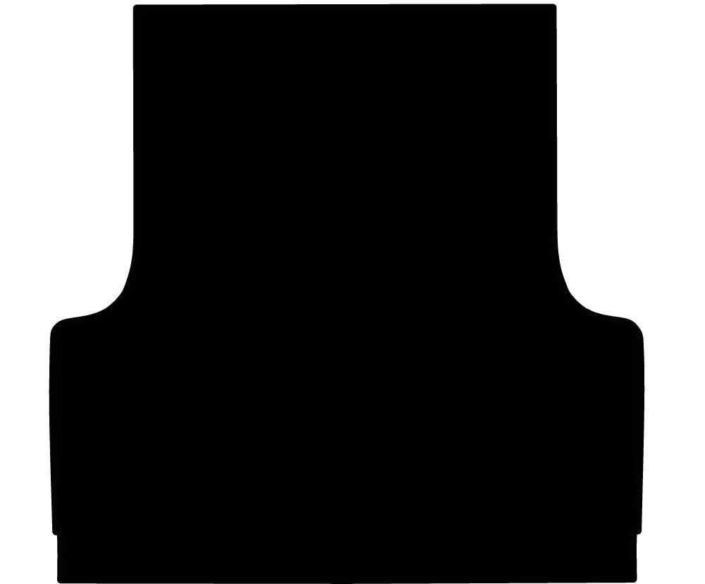 Rubber Ute Mat to fit Nissan Navara STX/ST D40 with Factory Plastic Ute Tub Liner 2006 to June 2015