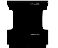 Rubber Ute Mat to fit Nissan Navara King Cab NP300 ( D23 ) July 2015 to Current