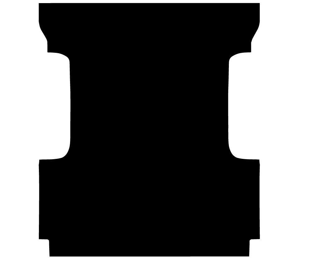 Rubber Ute Mat to fit Nissan Navara King Cab NP300 ( D23 ) July 2015 to Current