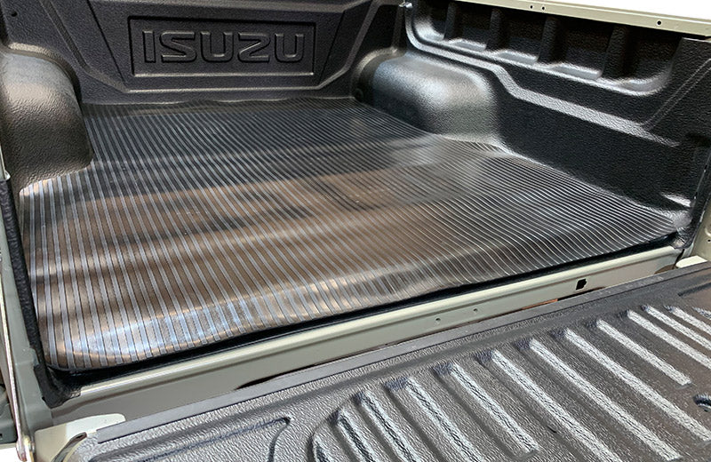Tough Rubber Ute Mat to Suit: Isuzu D-Max Space Cab with Factory Liner Fitted - September 2020 to Current
