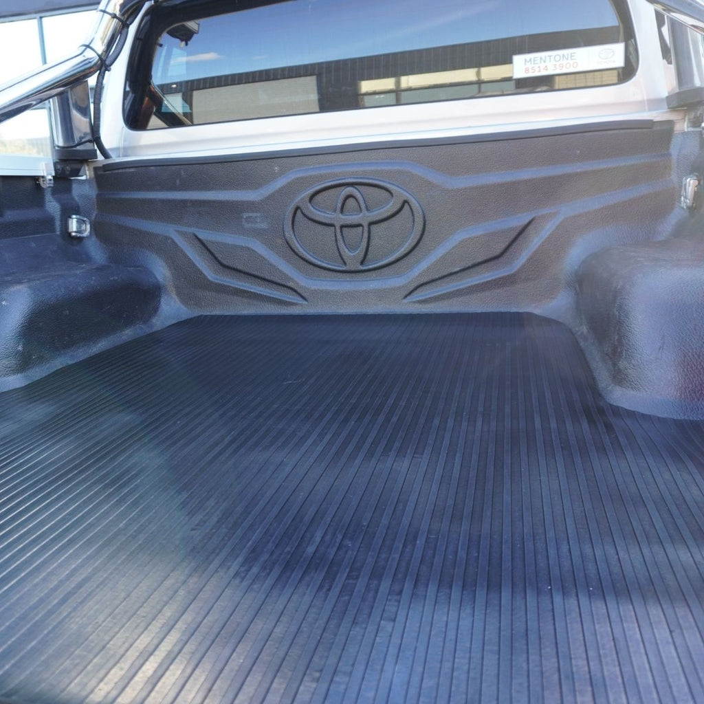 Rubber Ute Mat to fit Toyota Hilux Dual Cab (A-Deck and J-Deck) 2015 - Current - Suits Factory Plastic Tub Liner