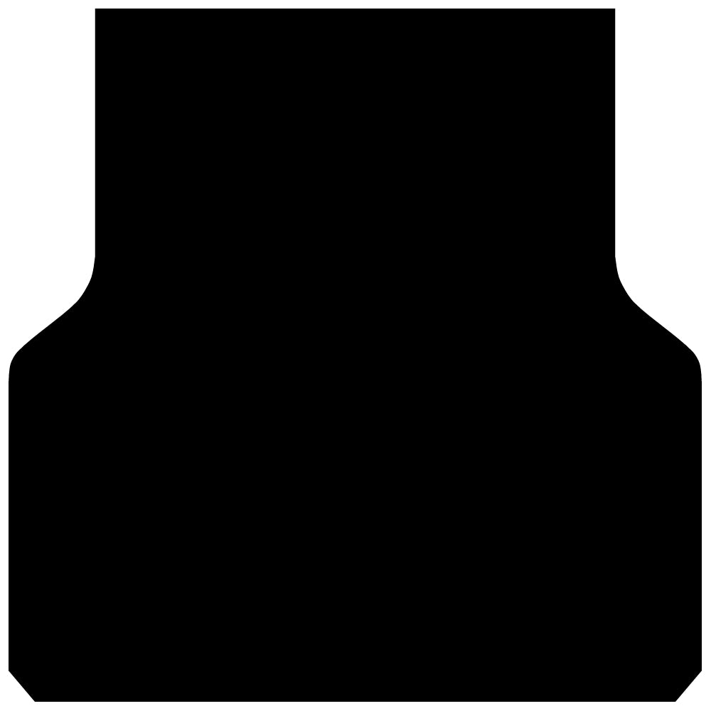 Rubber Ute Mat to suit Mazda BT50 TF Dual Cab with Factory Tub Liner October 2020 to Current