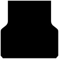 Rubber Ute Mat to suit Mazda BT50 TF Dual Cab with Factory Tub Liner October 2020 to Current