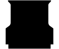 Rubber Ute Mat to fit Ford Next Gen Ranger Dual Cab July 2022 to Current - Suits Spray On Liner Or No Liner