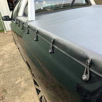 Bunji Ute Tonneau Cover to fit Ford Falcon Ute AU BA BF (1999 - 2009) - Suits Factory Standard Sports Bars