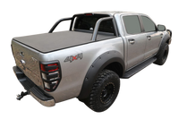 Clip On Ute Tonneau to fit Ford PX Ranger Dual Cab Nov 2011 - June 2022 - Fitted with factory Sports Bars