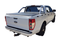 Clip On Ute Tonneau to fit Ford PX Ranger Dual Cab Nov 2011 - June 2022 - Fitted with factory Sports Bars